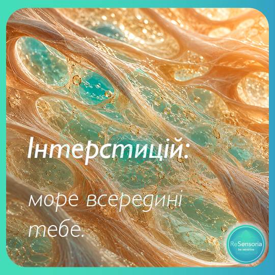 Інтерстицій: море всередині